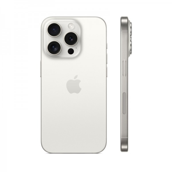 Apple iPhone 15 Pro 128GB (Dual Sim) (белый титан)