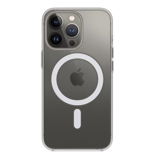Чехол MagSafe для iPhone 15 Pro прозрачный