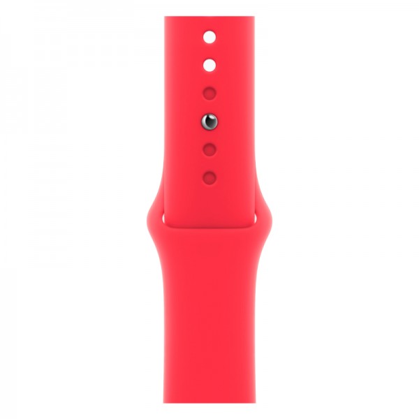 Apple Watch Series 9 41 мм корпус из алюминия цвета (PRODUCT)RED спортивный ремешок цвета (PRODUCT)RED