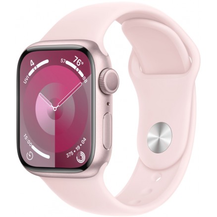Apple Watch Series 9 41 мм корпус из алюминия (розового...