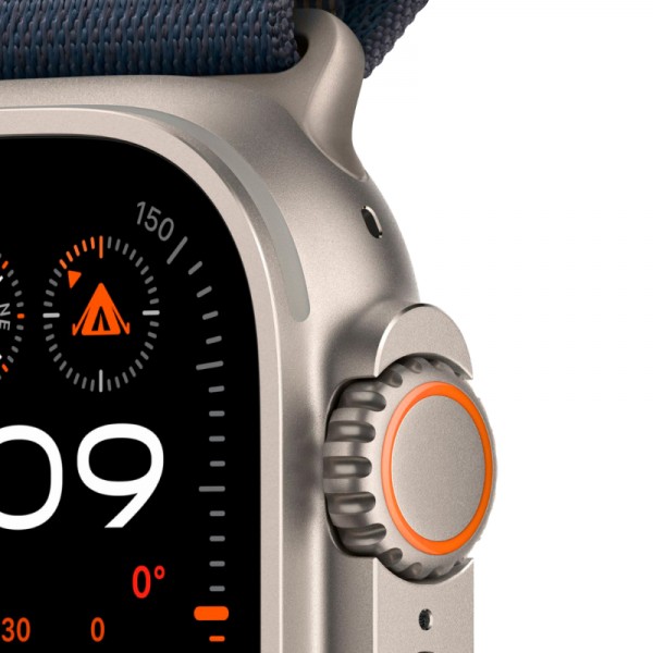 Apple Watch Ultra 2 GPS + Cellular 49 мм корпус из титана ремешок Alpine синего цвета