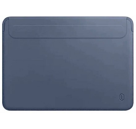 Чехол Wiwu Leather Sleeve для MacBook Air 13.6 2022 син...
