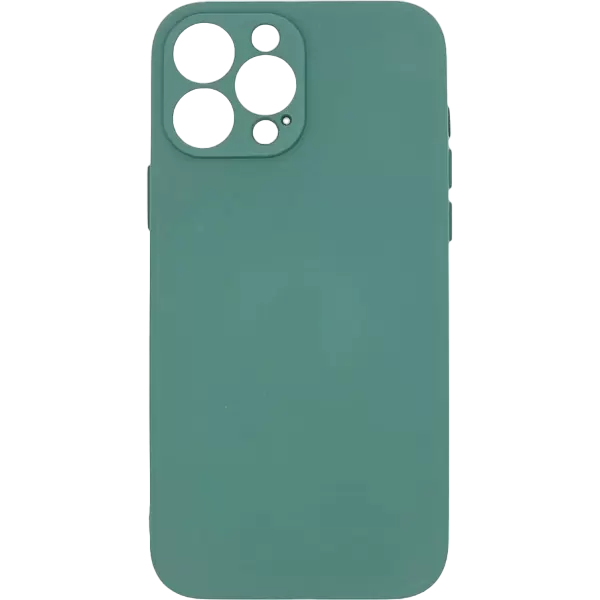 Чехол Soft-Touch для iPhone 14 Pro Max темно-зеленый