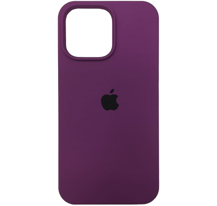 Чехол Silicone Case для iPhone 14 Pro Max марсала