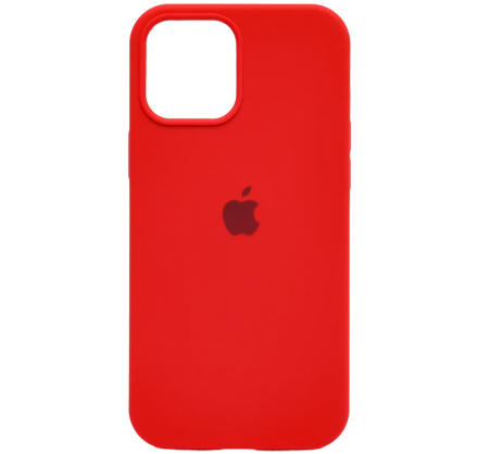 Чехол Silicone Case для iPhone 14 Pro Max красный