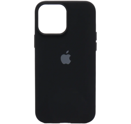 Чехол Silicone Case для iPhone 14 Pro Max черный
