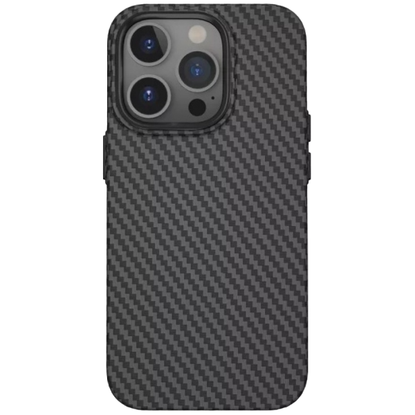 Чехол WIWU Carbon With MagSafe для iPhone 14 Pro Max черный