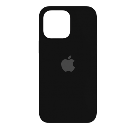Чехол Silicone Case для iPhone 15 Pro черный