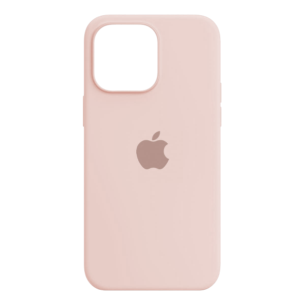 Чехол Silicone Case для iPhone 15 светло-розовый
