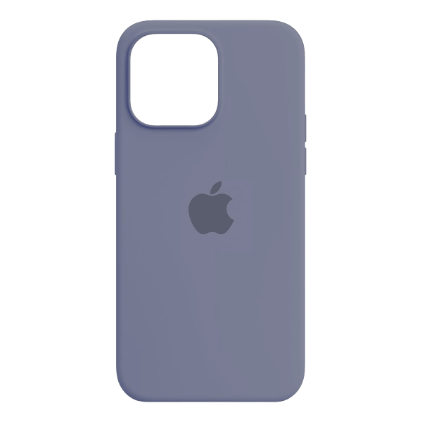 Чехол Silicone Case для iPhone 15 васильковый