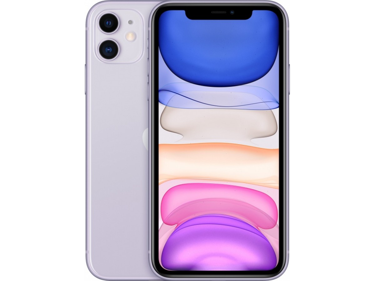 Apple iPhone 11 64GB DUAL SIM (фиолетовый) в Тюмени