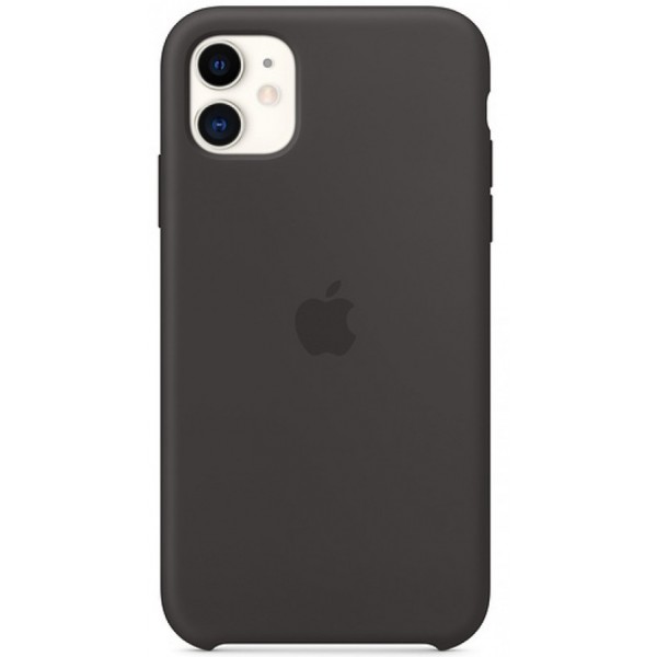 Чехол Silicone Case для iPhone 11 черный
