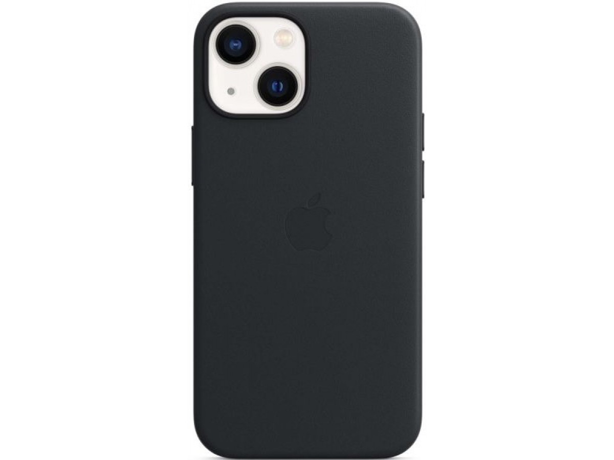 Чехол Leather Case magsafe для iPhone 13 черный в Тюмени