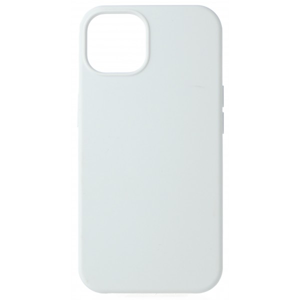 Чехол Silicone Case для iPhone 13 без лого белый
