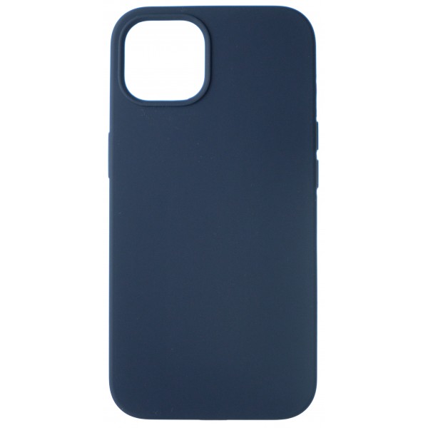 Чехол Silicone Case для iPhone 13 без лого темно-синий