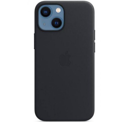 Чехол Leather Case magsafe для iPhone 13 Mini черный