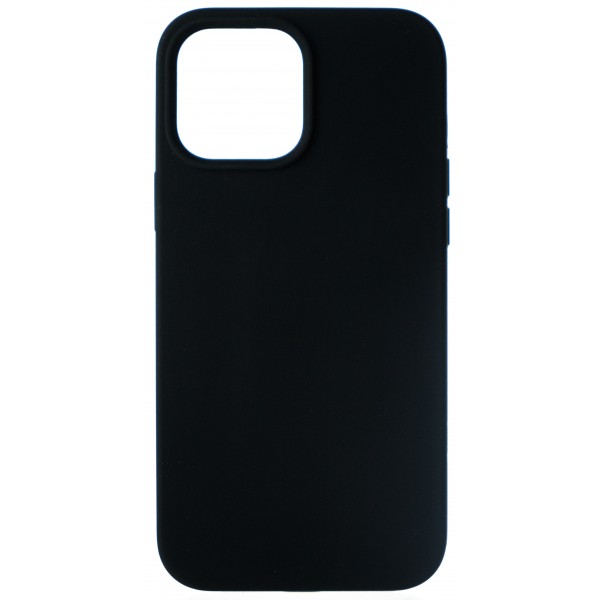 Чехол Silicone Case для iPhone 13 Pro Max без лого черный
