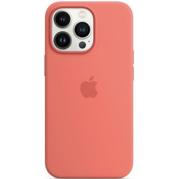 Чехол Silicone Case magsafe качество Lux для iPhone 13 Pro Max розовый помело