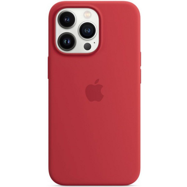 Чехол Silicone Case magsafe качество Lux для iPhone 13 Pro красный