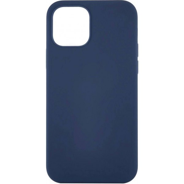 Чехол Silicone Case для iPhone 13 Pro Max без лого темно-синий