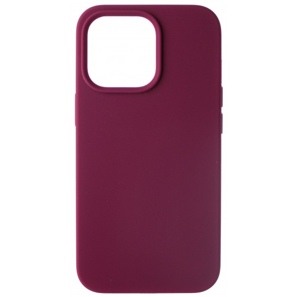 Чехол Silicone Case для iPhone 13 Pro без лого марсала