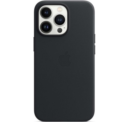 Чехол Leather Case magsafe для iPhone 13 Pro черный
