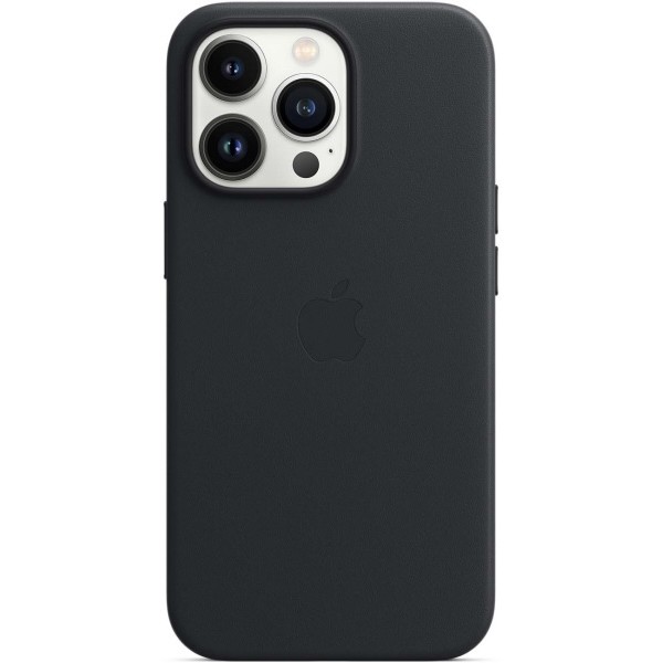 Чехол Leather Case magsafe для iPhone 13 Pro Max черный