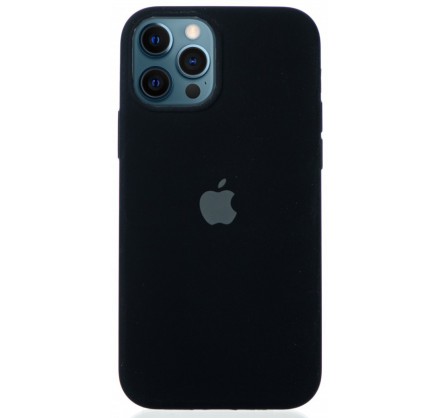 Чехол Silicone Case для iPhone 12/12 Pro черный