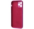 Чехол Silicone Case полная защита для iPhone 11 Pro Max фуксия