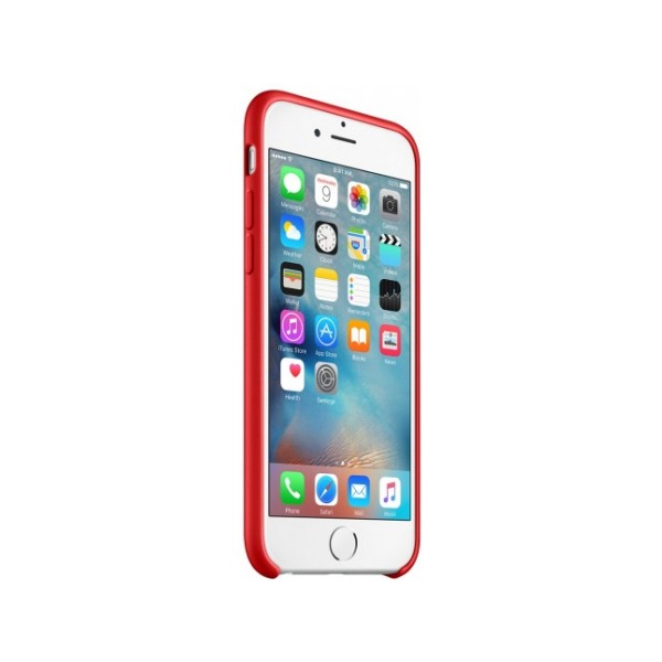 Чехол Silicone Case для iPhone 6/6s красный