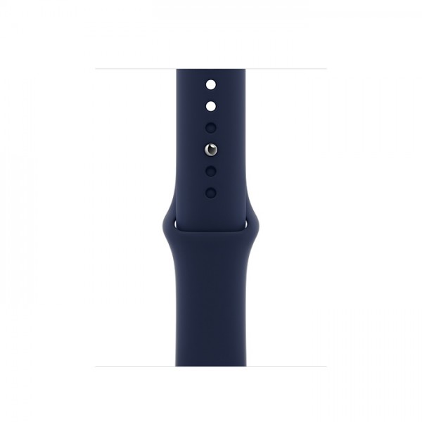 Apple Watch Series 6, 40 мм, корпус из алюминия синего цвета, спортивный ремешок цвета (темный ультрамарин)