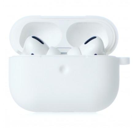 Чехол AirPods Pro 2 Soft-touch белый