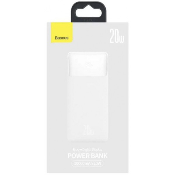 Power Bank Baseus PPDML-L02 10000mAh 20w белый
