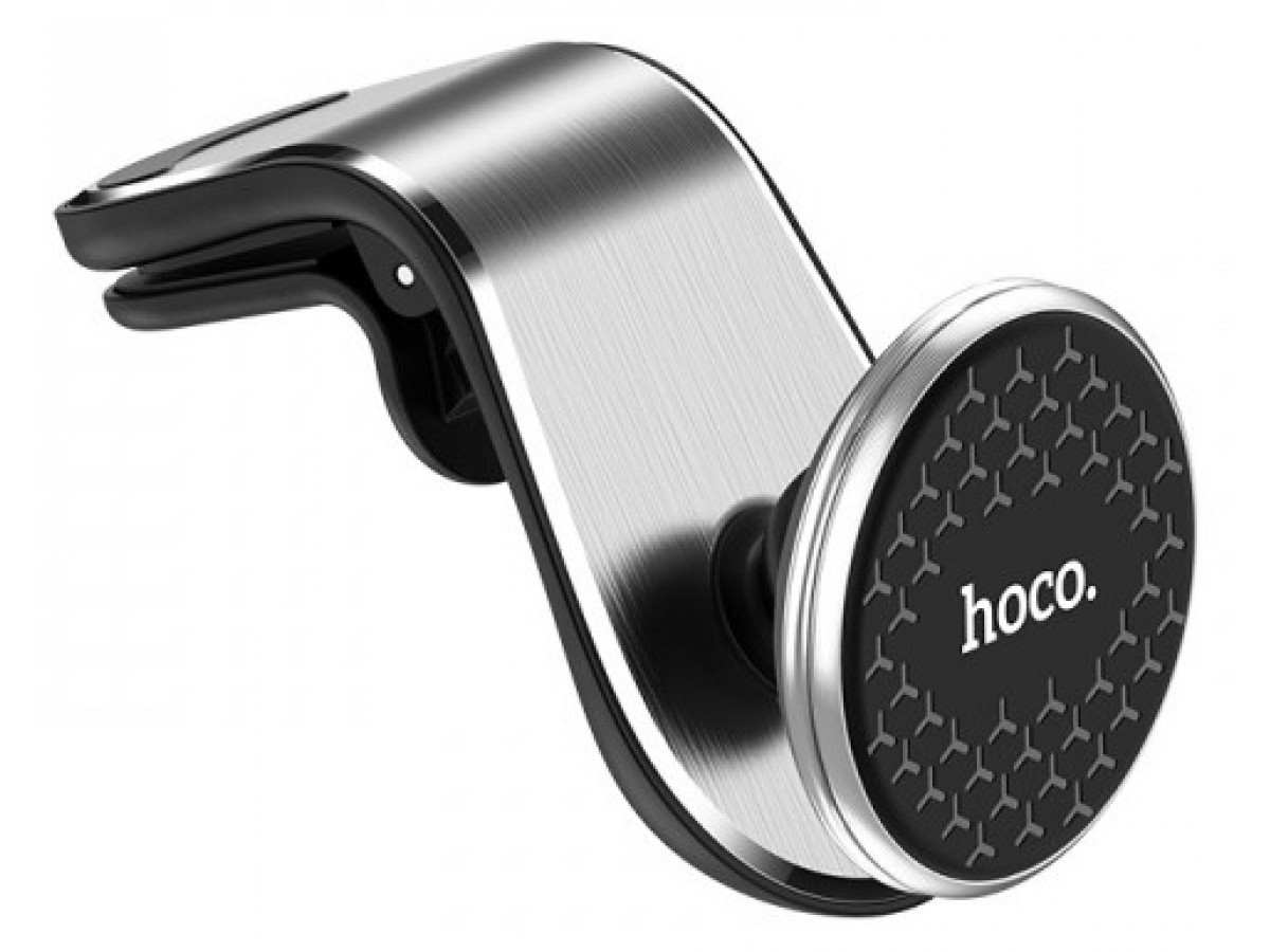 Автомобильный держатель для телефона HOCO CA59 серебристый