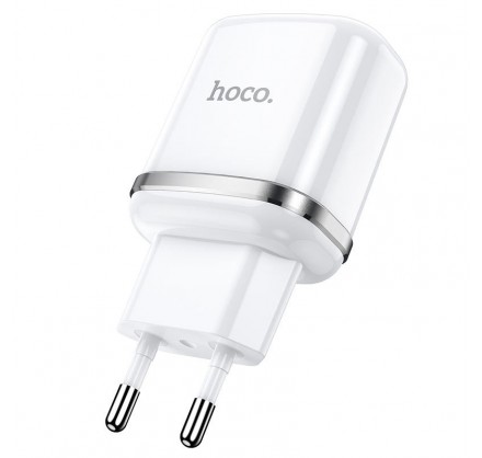 Адаптер питания Hoco BN4 USB белый