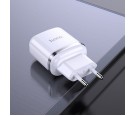 Адаптер питания Hoco BN4 USB белый