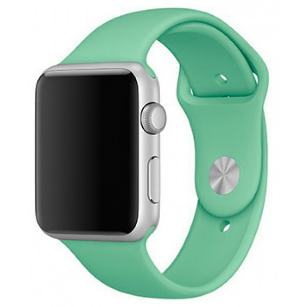 Силиконовый ремешок Apple Watch 38/40мм мятный 