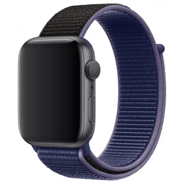 Ремешок спортивный браслет Apple Watch 38/40 мм фиолетовый