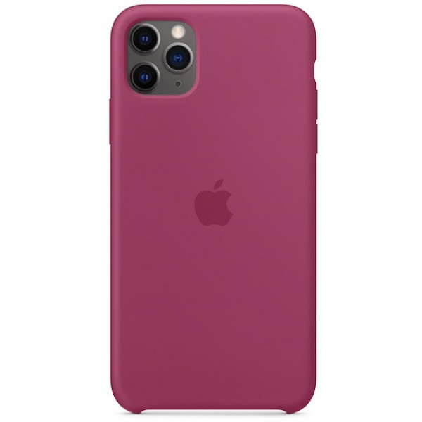 Чехол Silicone Case качество Lux для iPhone 11 Pro max сочный гранат