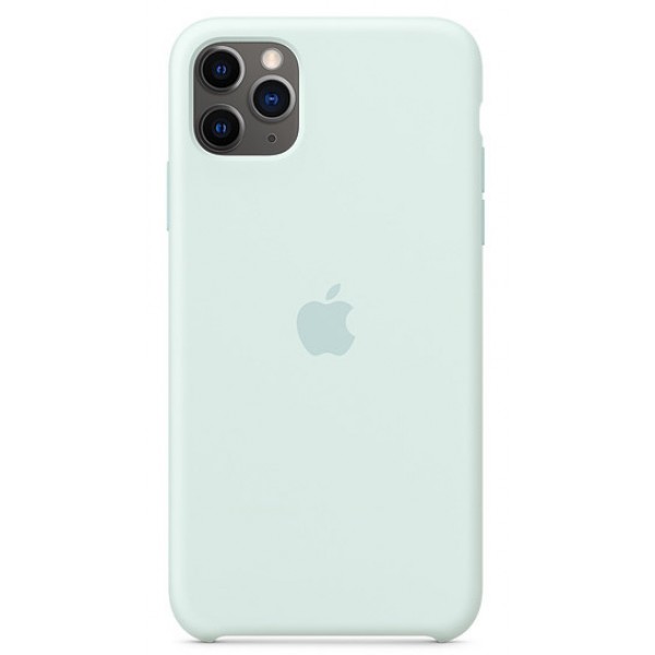 Чехол Silicone Case качество Lux для iPhone 11 Pro max морская пена