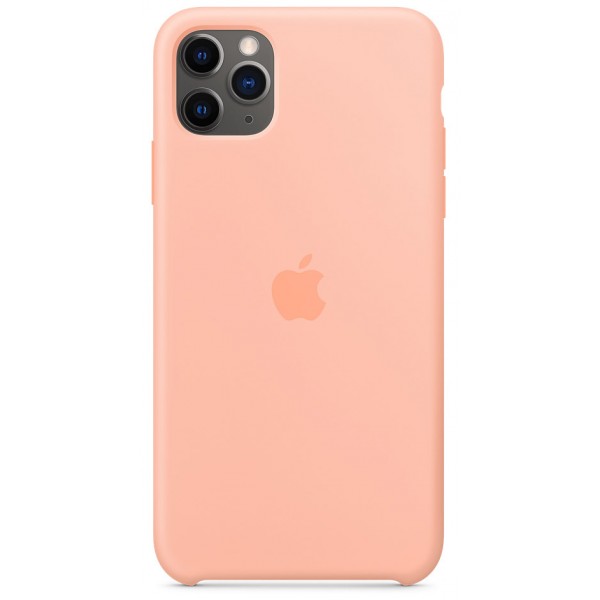 Чехол Silicone Case качество Lux для iPhone 11 Pro max розовый грейпфрут