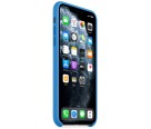 Чехол Silicone Case качество Lux для iPhone 11 Pro max синяя волна