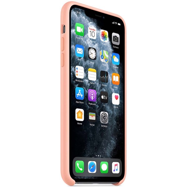 Чехол Silicone Case качество Lux для iPhone 11 Pro розовый грейпфрут