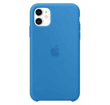 Чехол Silicone Case качество Lux для iPhone 11 синяя во...