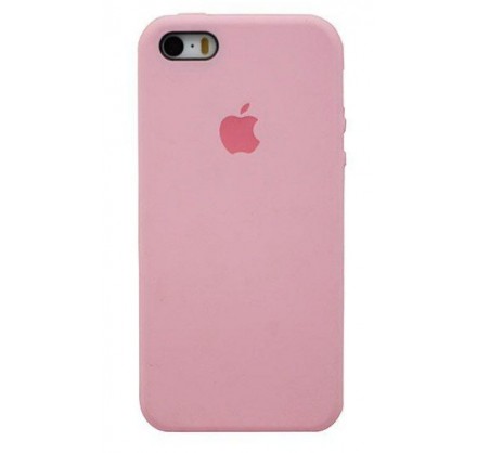 Чехол Silicone Case для iPhone 5/5s/SE розовый