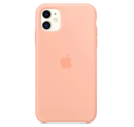 Чехол Silicone Case качество Lux для iPhone 11 розовый ...
