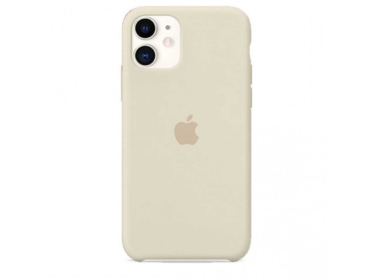Чехол Silicone Case качество Lux для iPhone 11 бежевый