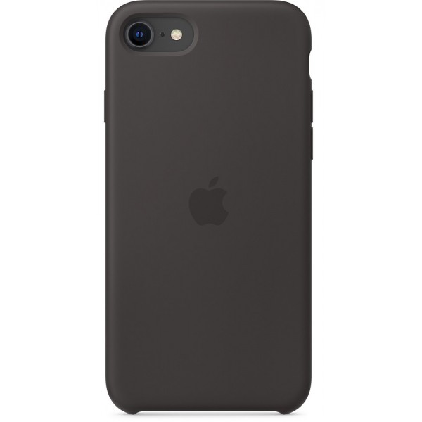 Чехол Silicone Case качество Lux для iPhone SE 2020 черный