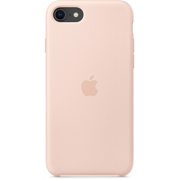 Чехол Silicone Case качество Lux для iPhone SE 2020 светло-розовый