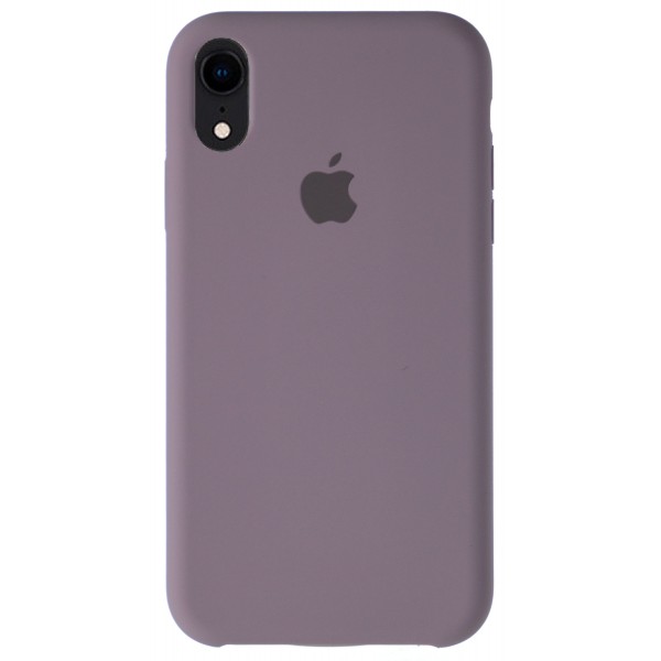 Чехол Silicone Case для iPhone XR лавандовый